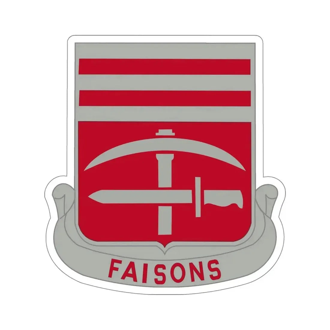 140 Engineer Battalion (U.S. Army) STICKER Vinyl Die-Cut Decal - The Sticker Space