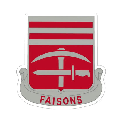 140 Engineer Battalion (U.S. Army) STICKER Vinyl Die-Cut Decal - The Sticker Space