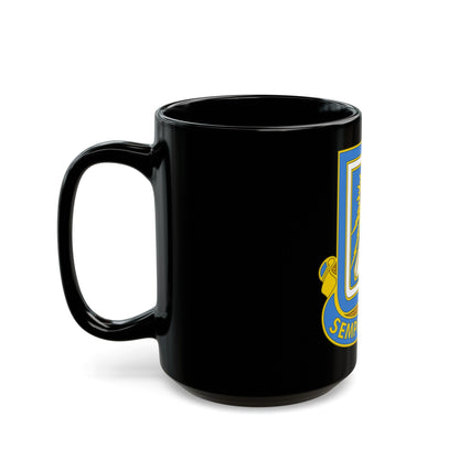 140 Military Intelligence Battalion (U.S. Army) Black Coffee Mug-The Sticker Space