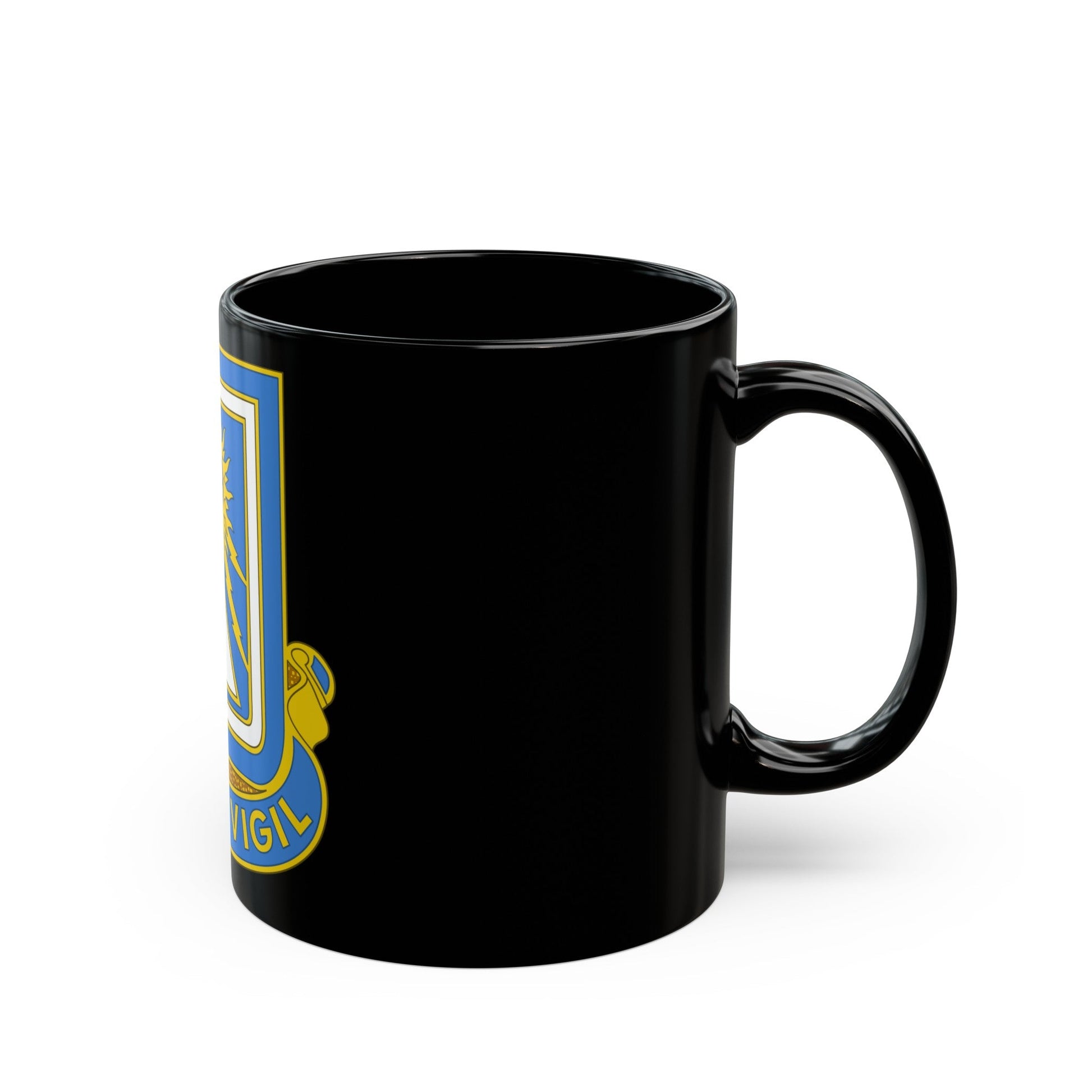 140 Military Intelligence Battalion (U.S. Army) Black Coffee Mug-The Sticker Space