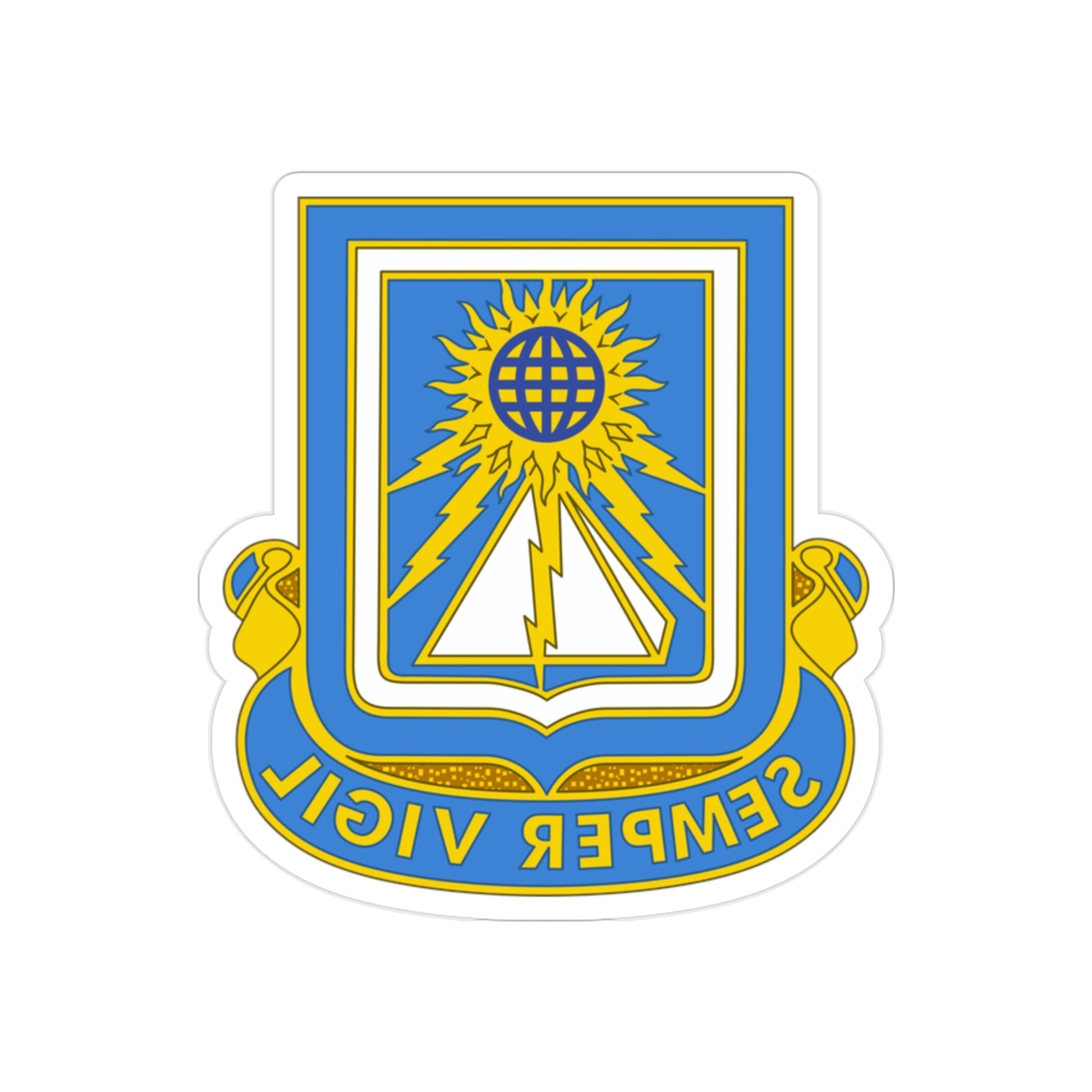 140 Military Intelligence Battalion (U.S. Army) REVERSE PRINT Transparent STICKER-2 Inch-The Sticker Space