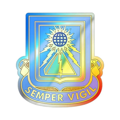 140 Military Intelligence Battalion (U.S. Army) Holographic STICKER Die-Cut Vinyl Decal 2 Inch Holographic - The Sticker Space