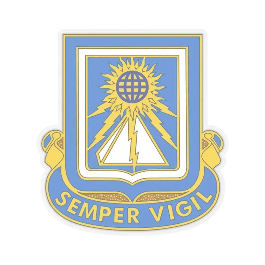 140 Military Intelligence Battalion (U.S. Army) STICKER Vinyl Kiss-Cut Decal 2 Inch Transparent - The Sticker Space