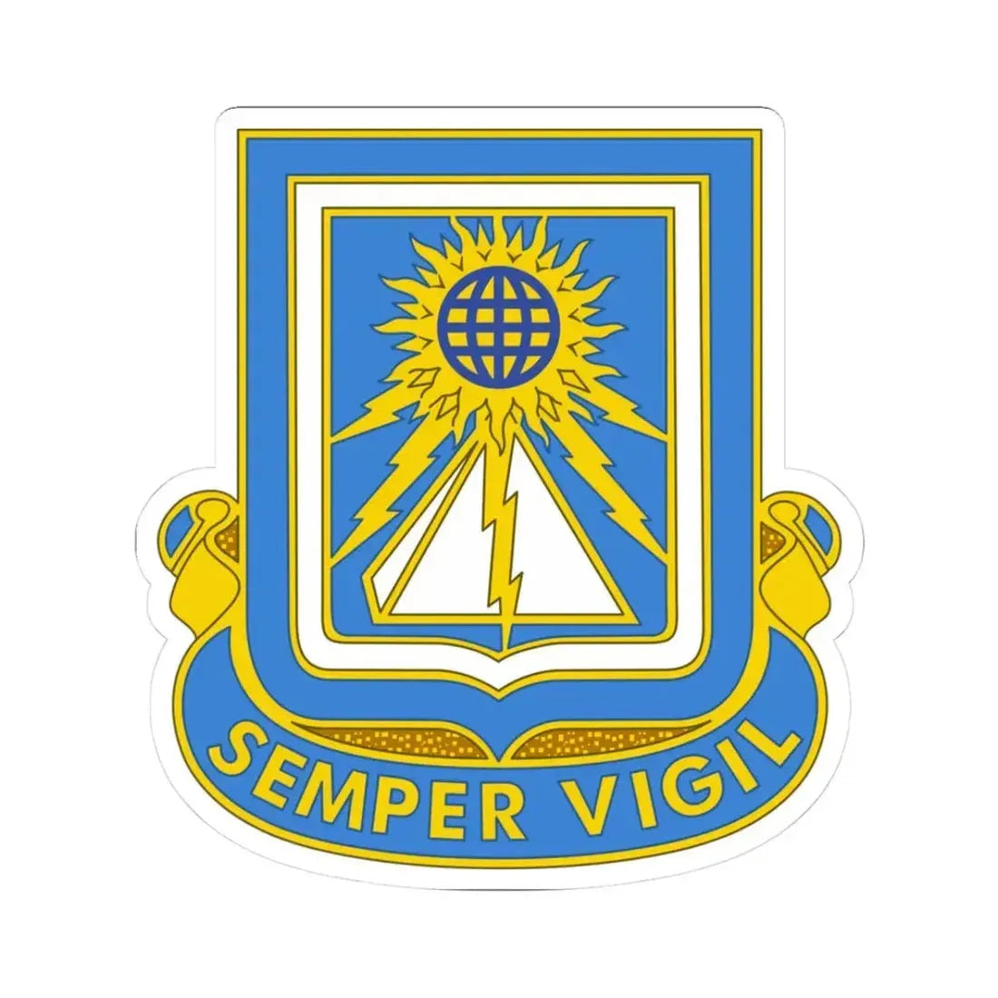 140 Military Intelligence Battalion (U.S. Army) STICKER Vinyl Kiss-Cut Decal 3 Inch White - The Sticker Space