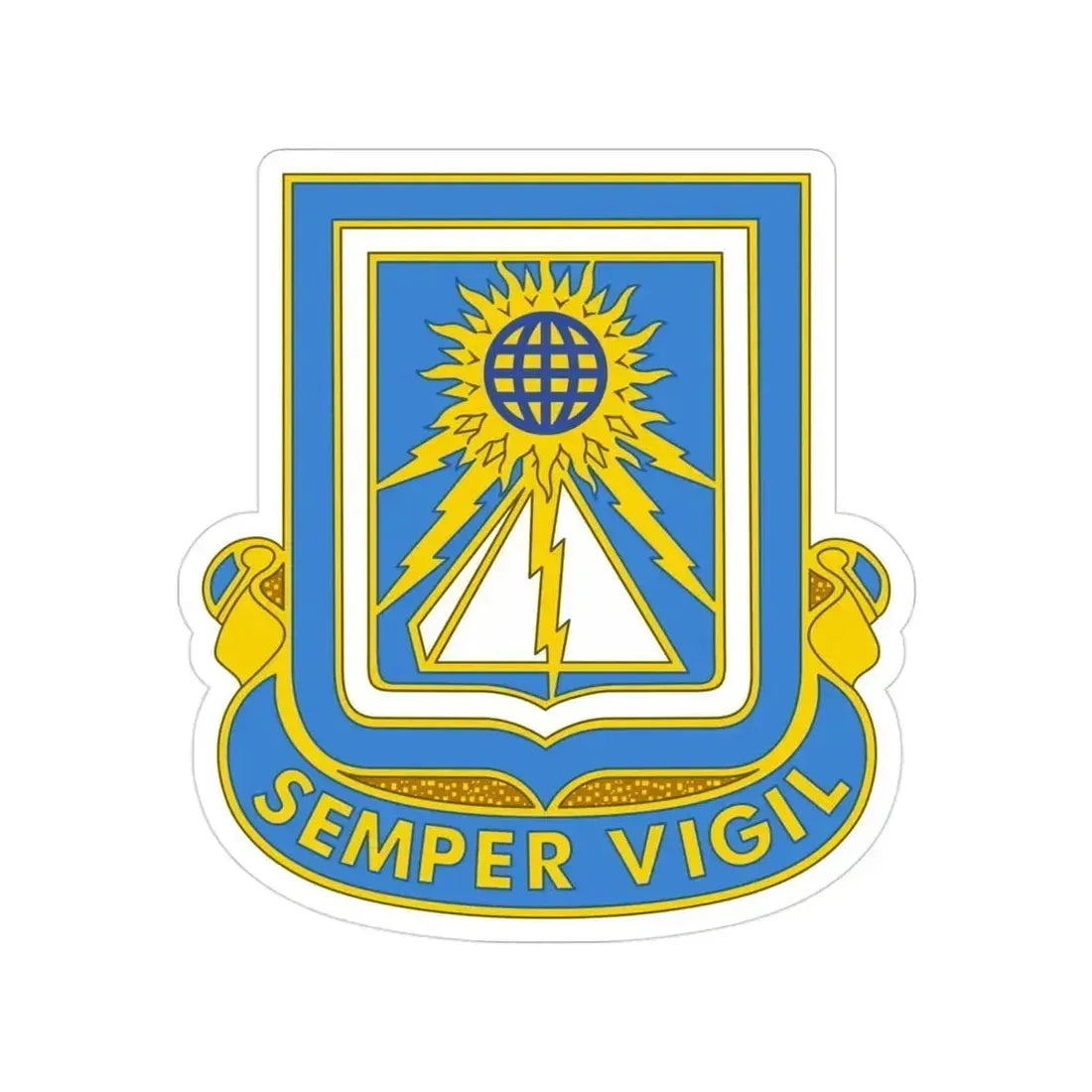 140 Military Intelligence Battalion (U.S. Army) Transparent STICKER Die-Cut Vinyl Decal 3 Inch - The Sticker Space