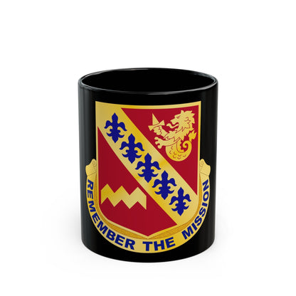 140 Signal Battalion (U.S. Army) Black Coffee Mug-11oz-The Sticker Space