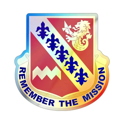 140 Signal Battalion (U.S. Army) Holographic STICKER Die-Cut Vinyl Decal - The Sticker Space