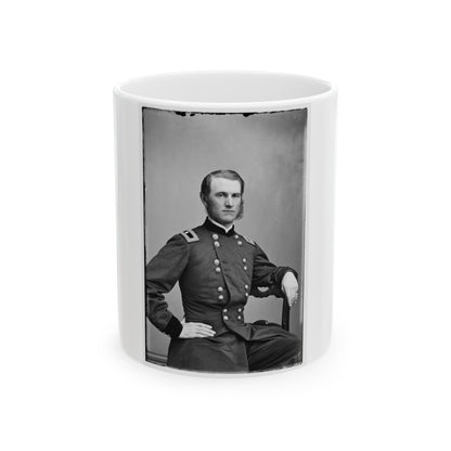 Portrait Of Brig. Gen. Thomas E. G. Ransom, Officer Of The Federal Army (U.S. Civil War) White Coffee Mug