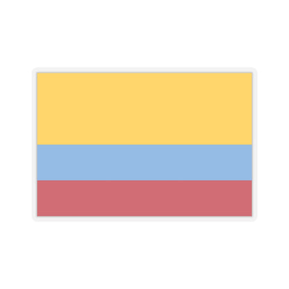 Flag of Venezuela with no coat of arms 1811-1836 (Colombia) STICKER Vinyl Kiss-Cut Decal