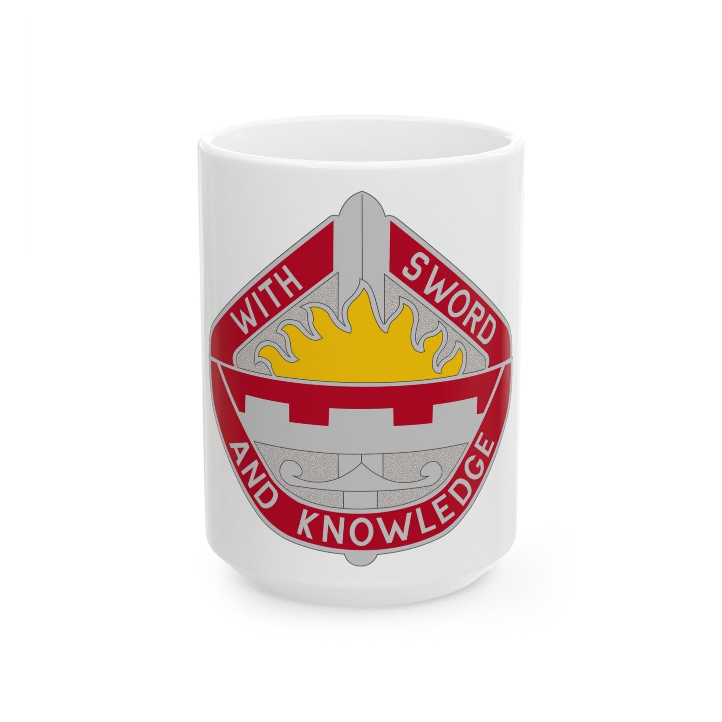 1401 Engineer Battalion (U.S. Army) White Coffee Mug-15oz-The Sticker Space