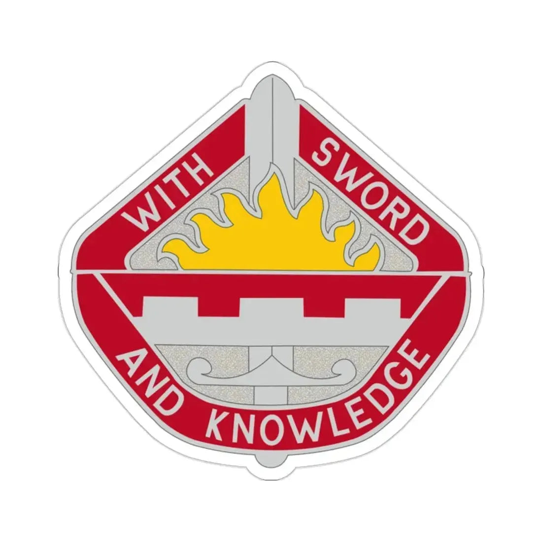 1401 Engineer Battalion (U.S. Army) STICKER Vinyl Die-Cut Decal 2 Inch - The Sticker Space