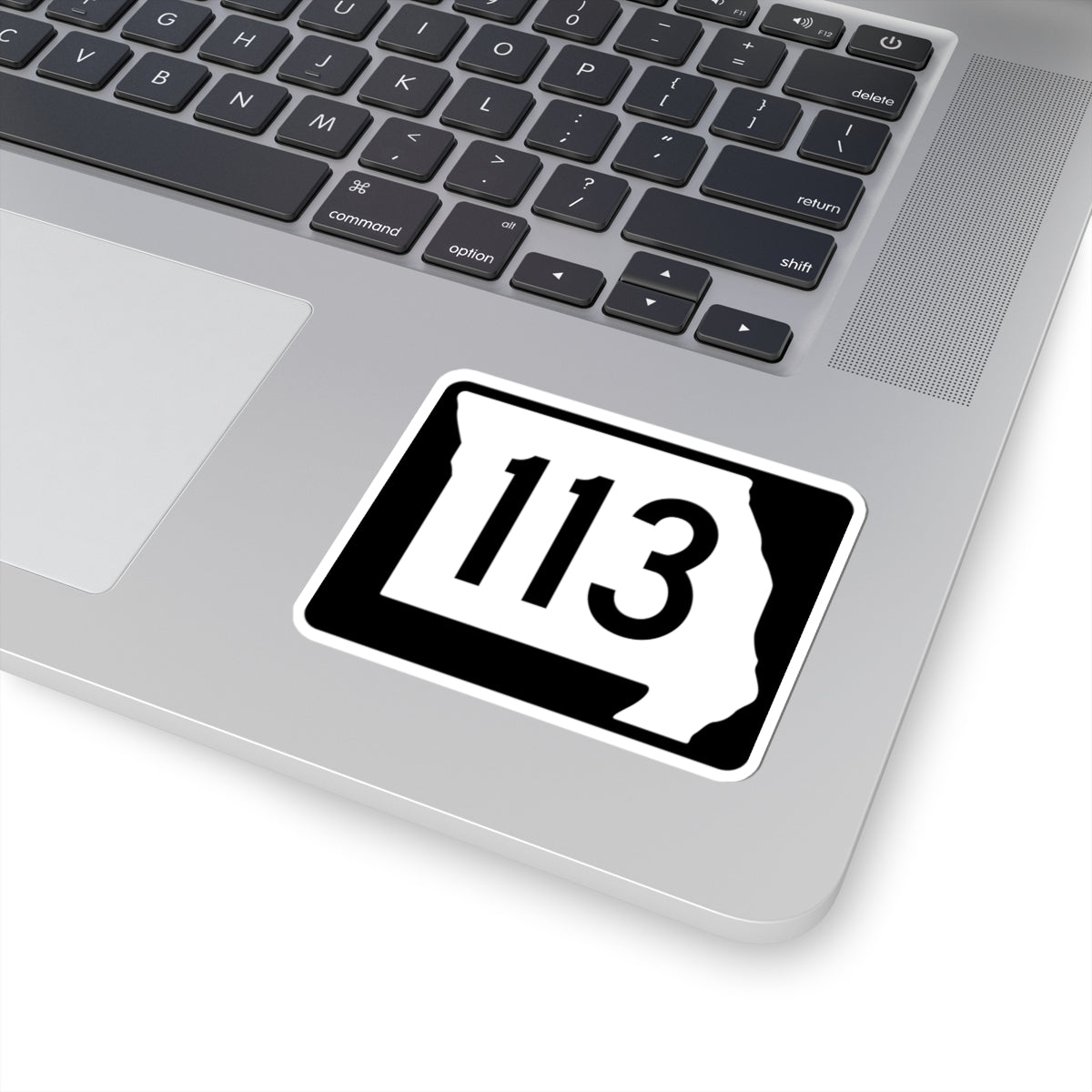 MO-113 (Missouri) (Road Sign) STICKER Vinyl Kiss-Cut Decal