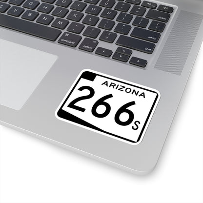 Arizona 266S (Arizona) (Road Sign) STICKER Vinyl Kiss-Cut Decal