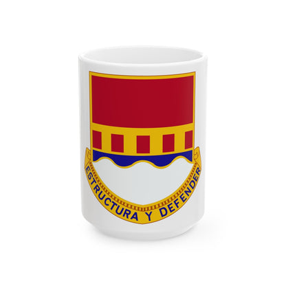 1402 Engineer Battalion (U.S. Army) White Coffee Mug-15oz-The Sticker Space