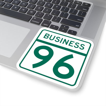 MD Route 96 Business (Maryland) (Road Sign) STICKER Vinyl Kiss-Cut Decal