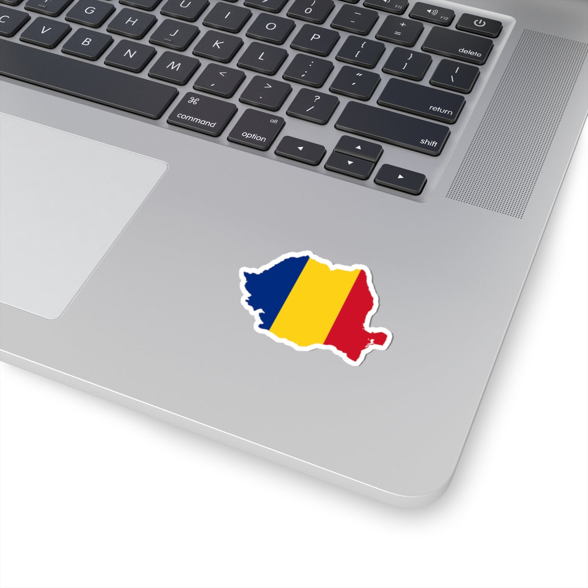 Flag map of Romania (Oman) STICKER Vinyl Kiss-Cut Decal