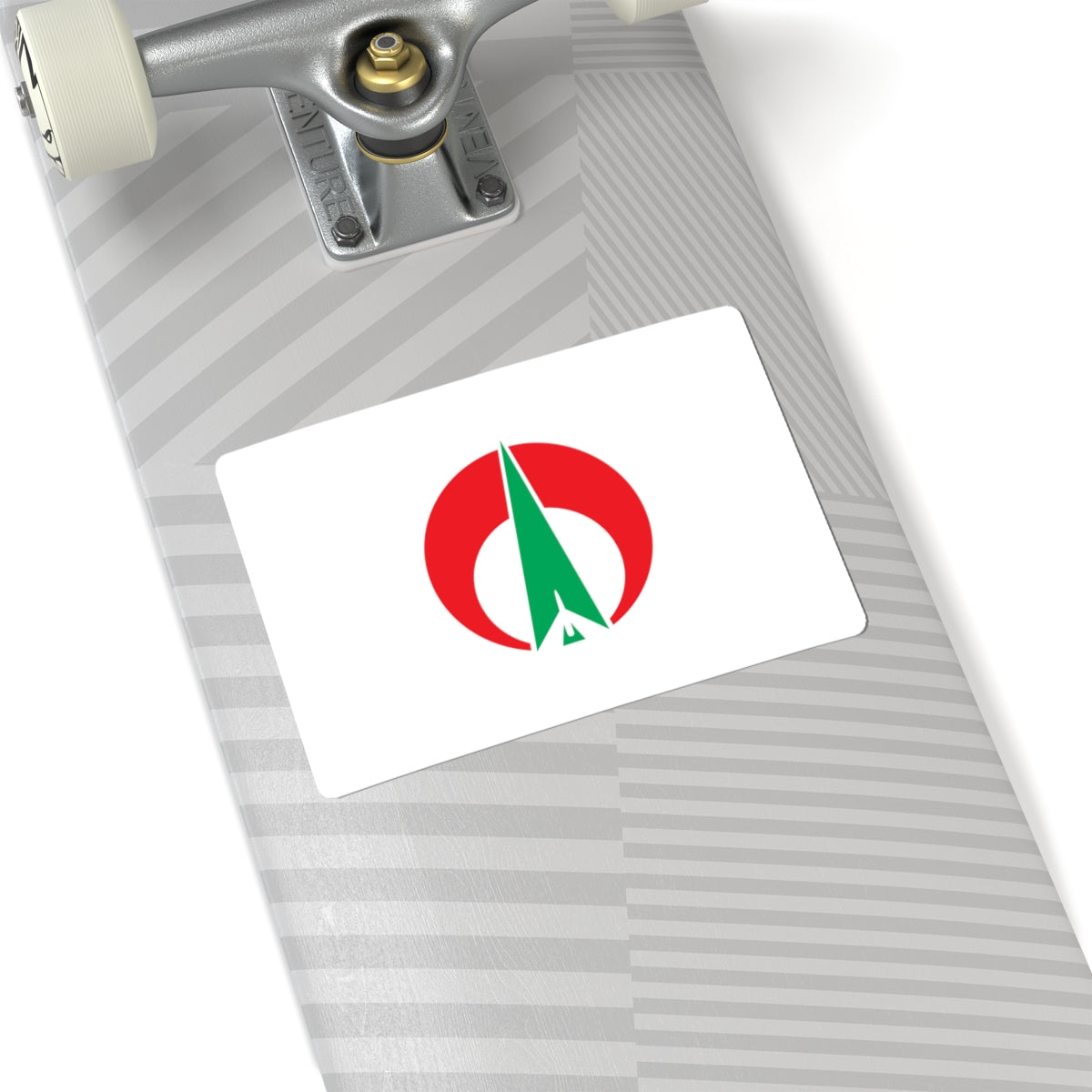 Flag of Oki Fukuoka (Japan) STICKER Vinyl Kiss-Cut Decal
