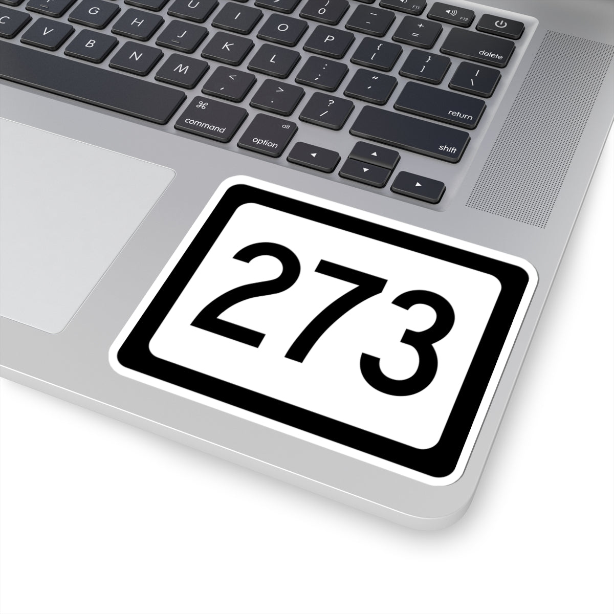 WV-273 (Virginia) (Road Sign) STICKER Vinyl Kiss-Cut Decal