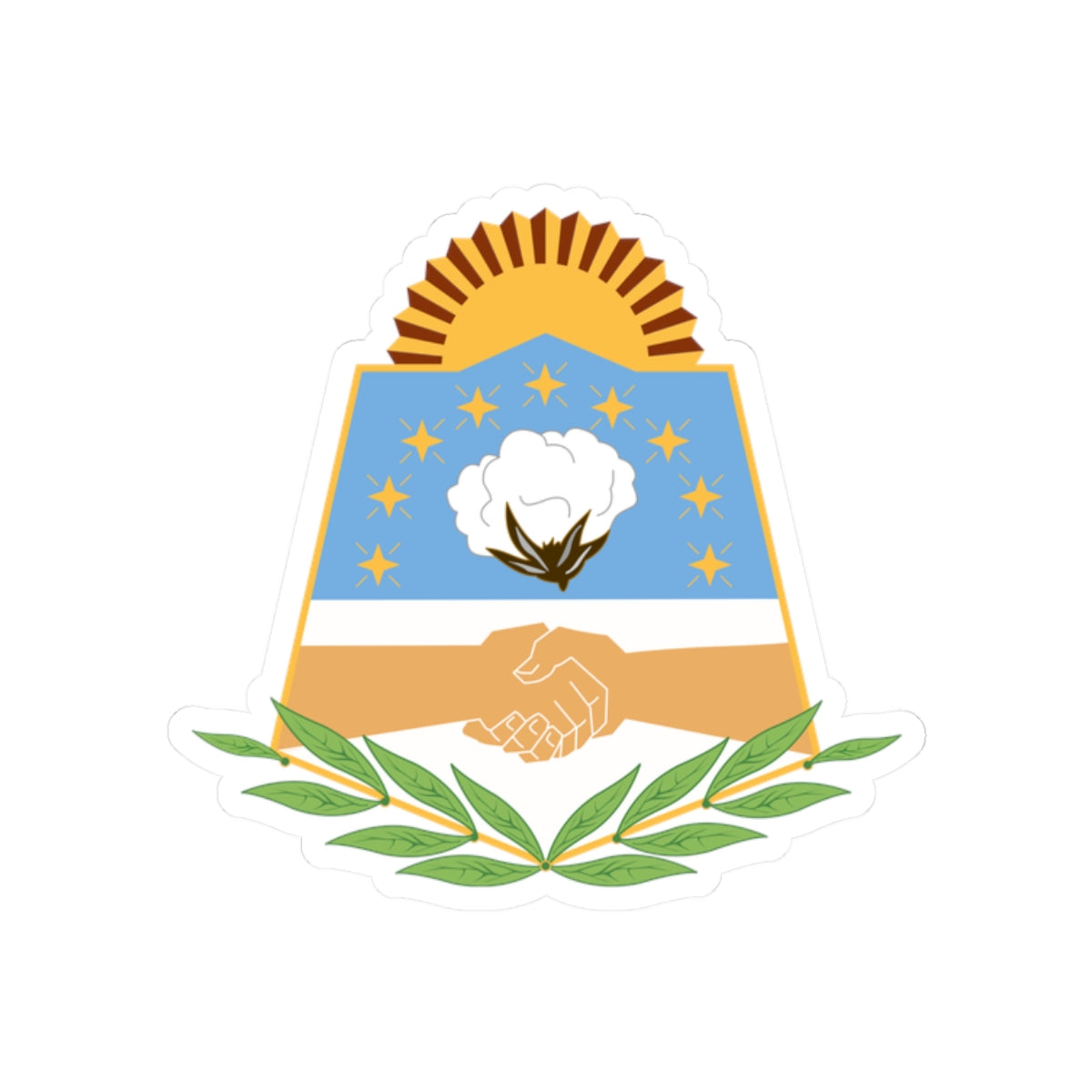 Coat of Arms Formosa Argentina - STICKER Vinyl Kiss-Cut Decal