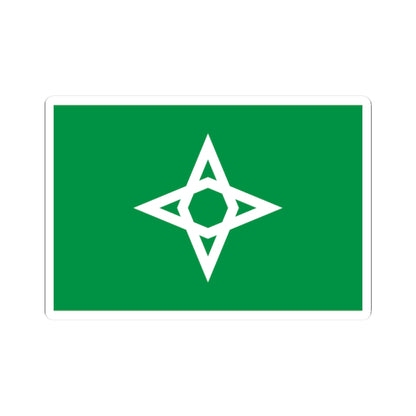 Flag of Morioka Iwate (Japan) STICKER Vinyl Kiss-Cut Decal