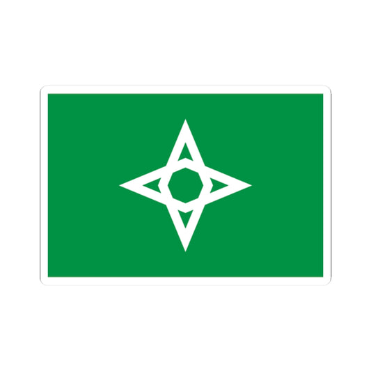Flag of Morioka Iwate (Japan) STICKER Vinyl Kiss-Cut Decal