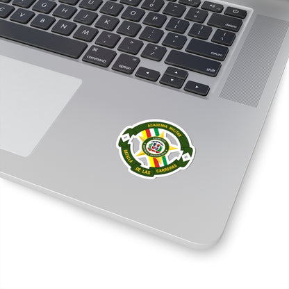 Battle of Las Carreras Military Academy Dominican Republics Army (Dominica) (Coat of Arms) STICKER Vinyl Kiss-Cut Decal
