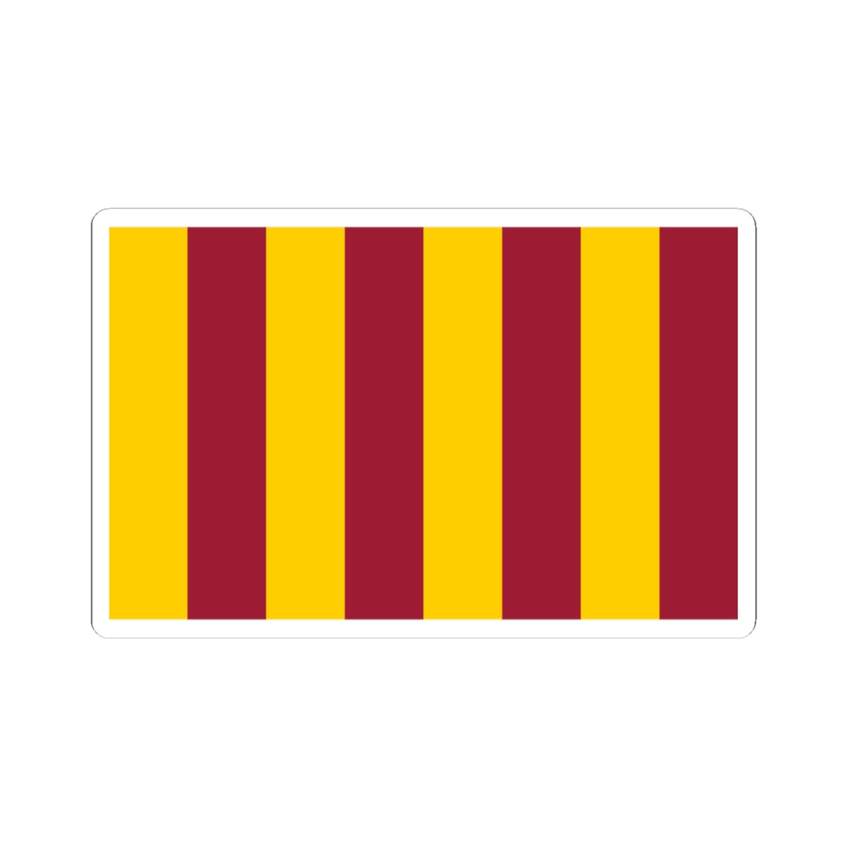 Flag of Northumbria (England) STICKER Vinyl Kiss-Cut Decal