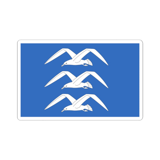 Flag of Haugesund Rogaland Norway - STICKER Vinyl Kiss-Cut Decal