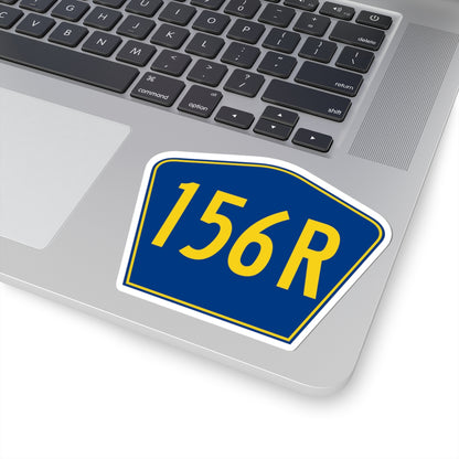 PR secondary 156R (Puerto Rico) (Road Sign) STICKER Vinyl Kiss-Cut Decal