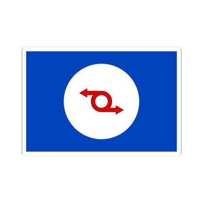 House flag of Western Ferries (Scotland) STICKER Vinyl Kiss-Cut Decal