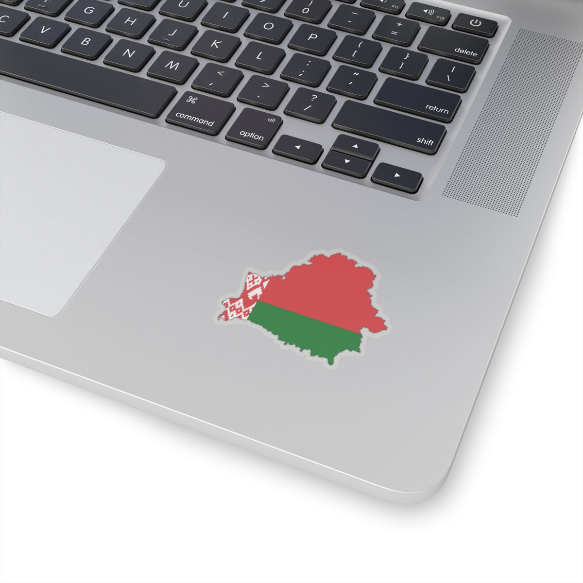 Belarus-Flagmap (Belarus) STICKER Vinyl Kiss-Cut Decal