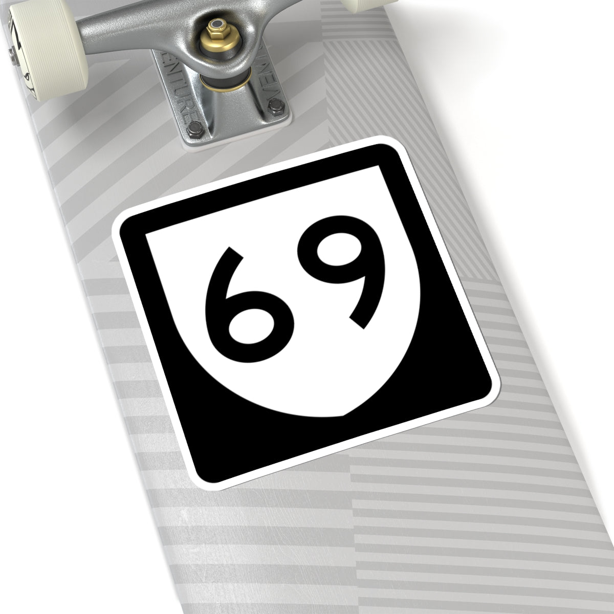 PR urban primary 69 (Puerto Rico) (Road Sign) STICKER Vinyl Kiss-Cut Decal