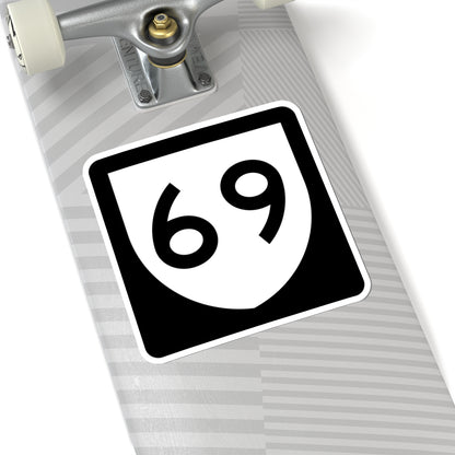 PR urban primary 69 (Puerto Rico) (Road Sign) STICKER Vinyl Kiss-Cut Decal