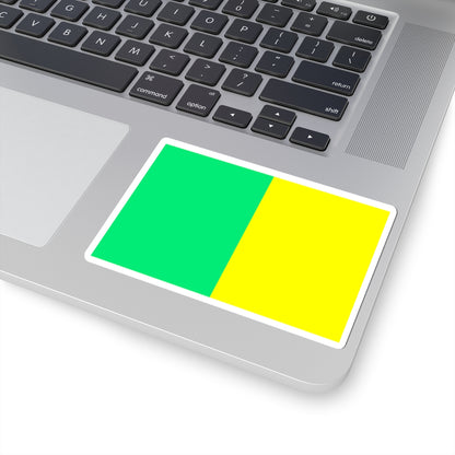Flag of Etrembieres (France) STICKER Vinyl Kiss-Cut Decal