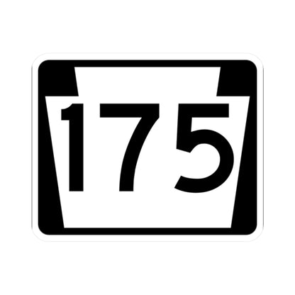 PA-175 (Pennsylvania) (Road Sign) STICKER Vinyl Kiss-Cut Decal