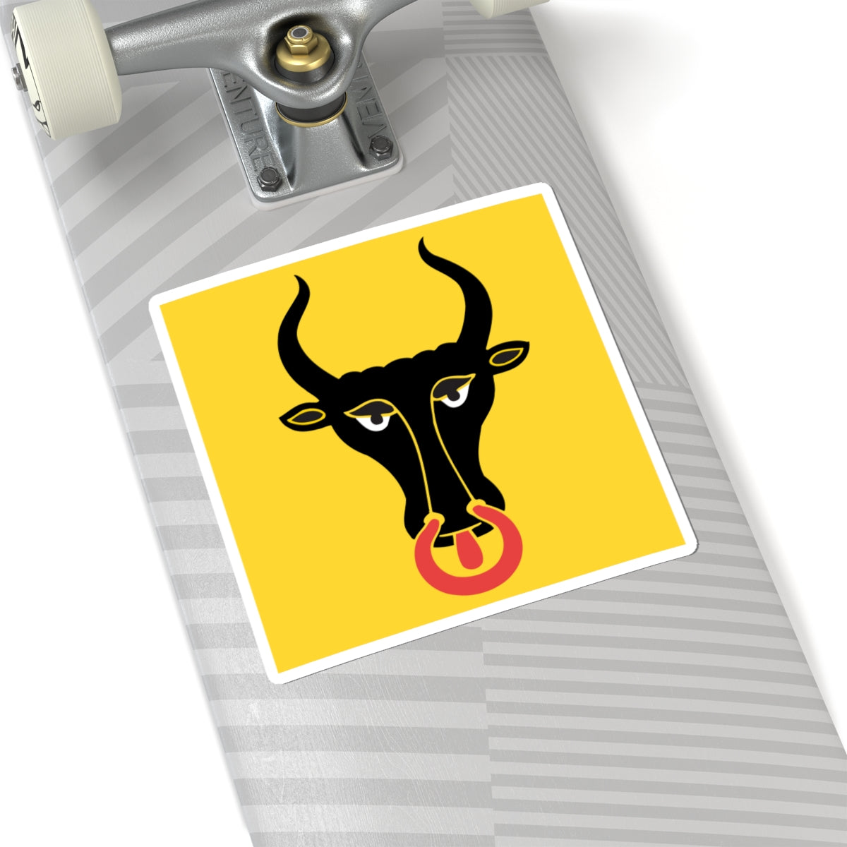 Flag of Canton of Uri alt (Switzerland) STICKER Vinyl Kiss-Cut Decal