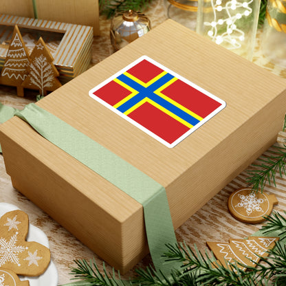 2007 Flag of Orkney (Scotland) STICKER Vinyl Kiss-Cut Decal