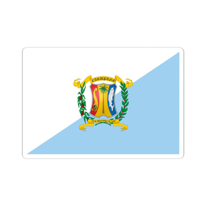 Flag of Municipio Bermudez (Venezuela) STICKER Vinyl Kiss-Cut Decal
