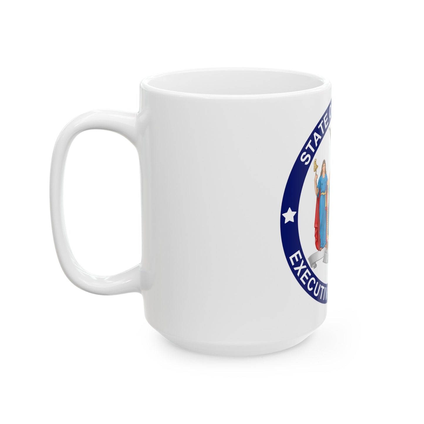 Privy Seal of New York - White Coffee Mug-The Sticker Space