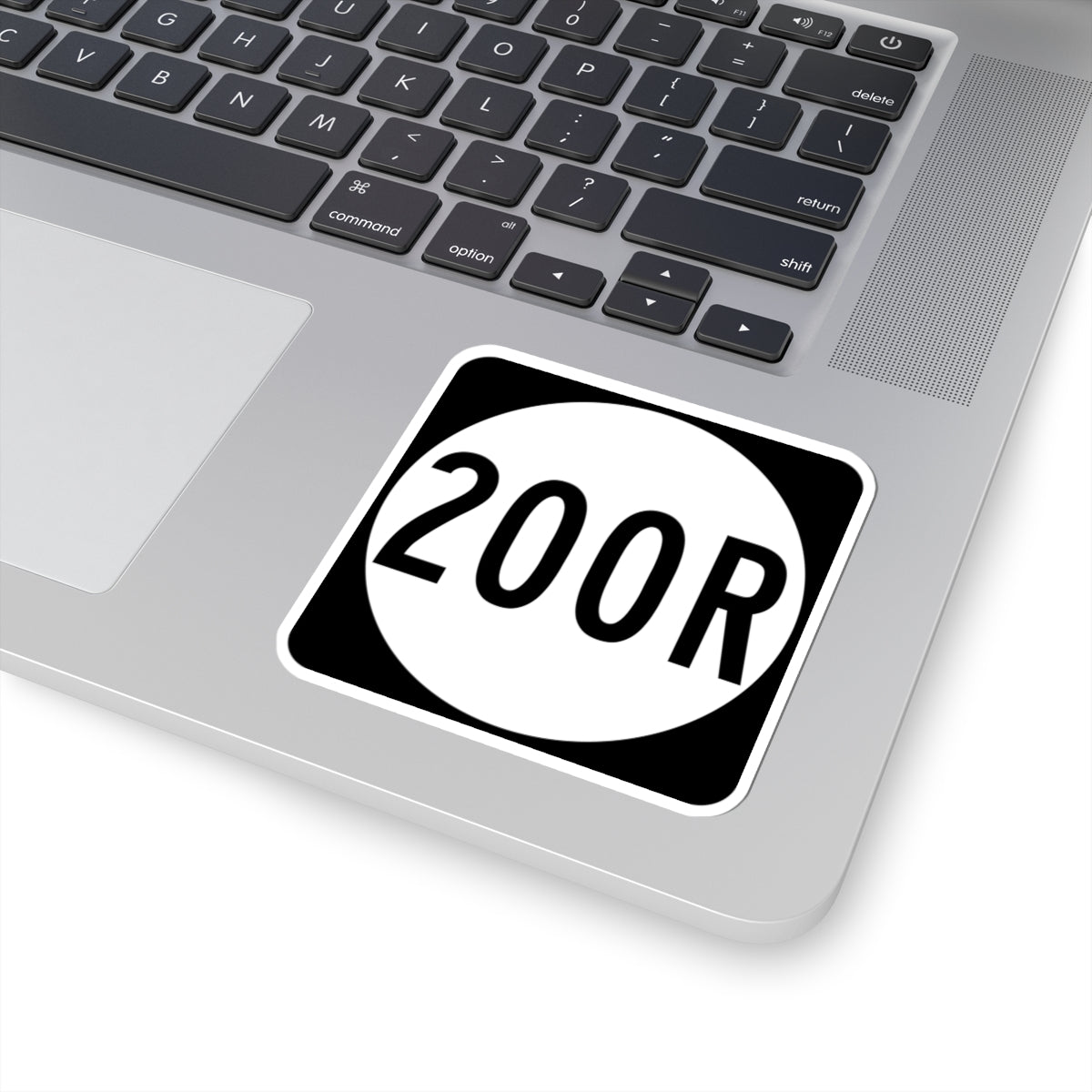 PR tertiary 200R (Puerto Rico) (Road Sign) STICKER Vinyl Kiss-Cut Decal