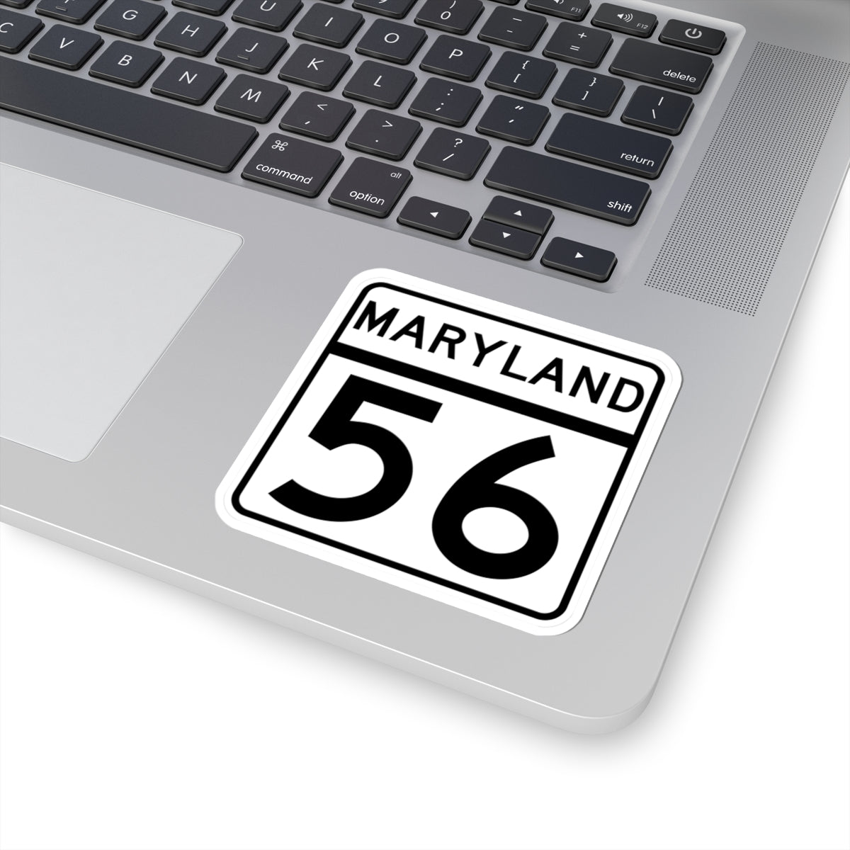 MD Route 56 (Maryland) (Road Sign) STICKER Vinyl Kiss-Cut Decal