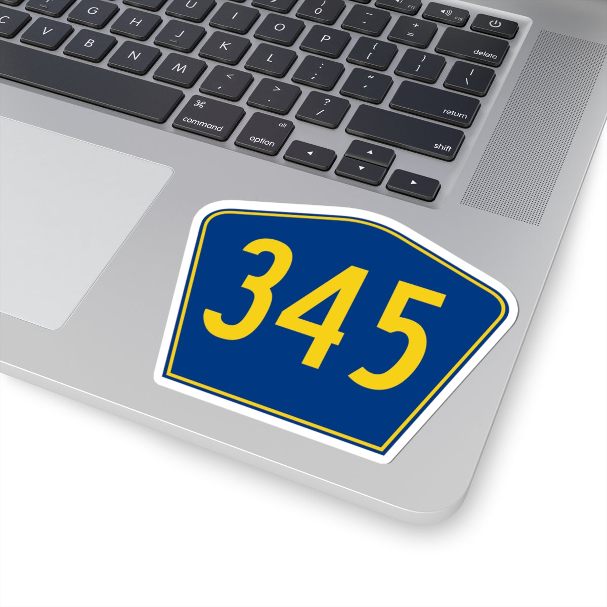 PR secondary 345 (Puerto Rico) (Road Sign) STICKER Vinyl Kiss-Cut Decal