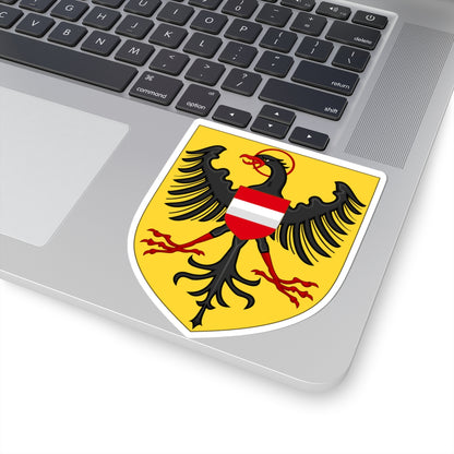 Arms of Albert II of Habsbourg as King of the Romans (Spain) (Coat of Arms) STICKER Vinyl Kiss-Cut Decal