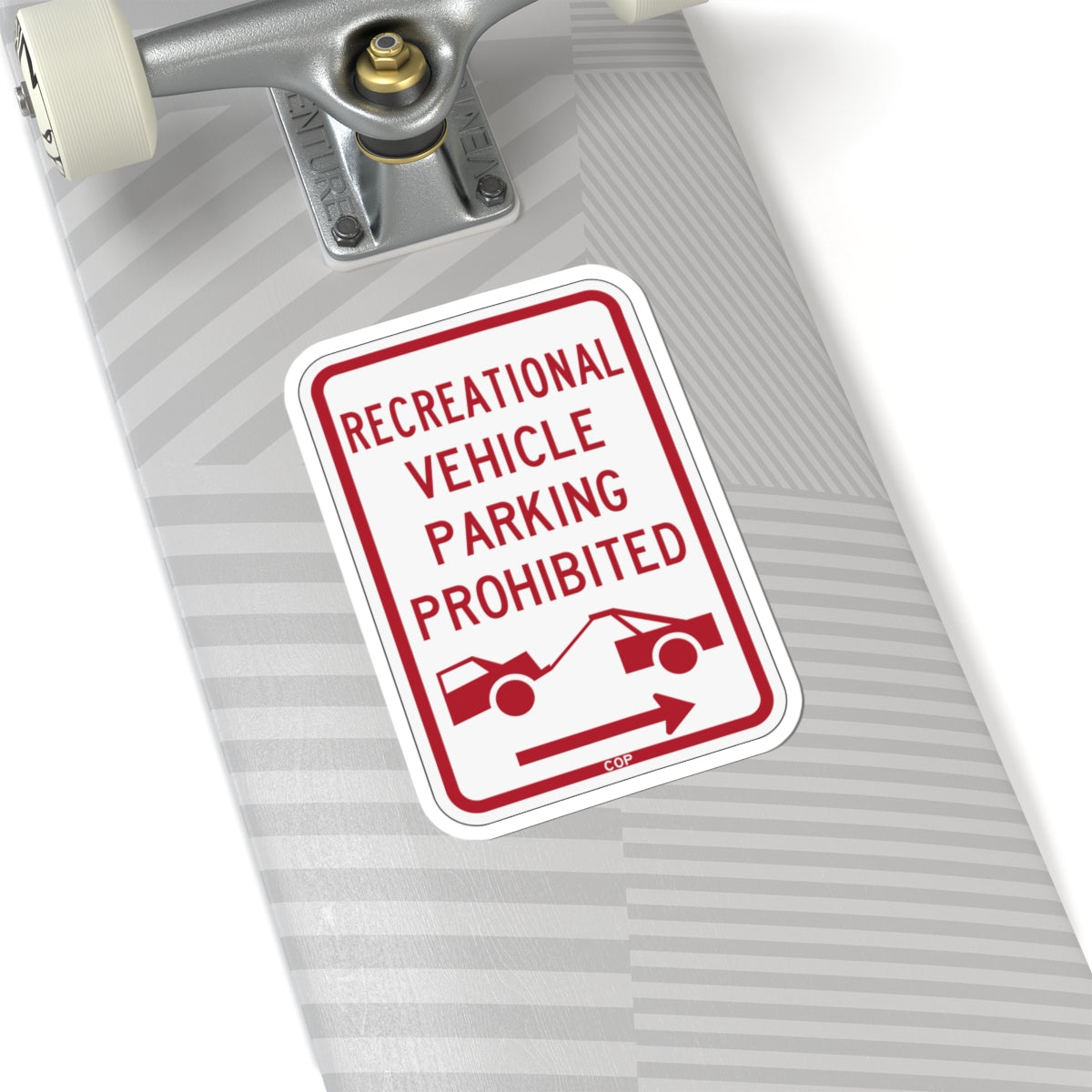 PBOT Road sign P1957R (Oregon) (Road Sign) STICKER Vinyl Kiss-Cut Decal