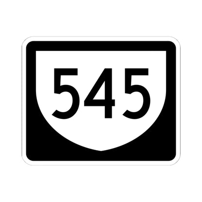 PR urban primary 545 (Puerto Rico) (Road Sign) STICKER Vinyl Kiss-Cut Decal