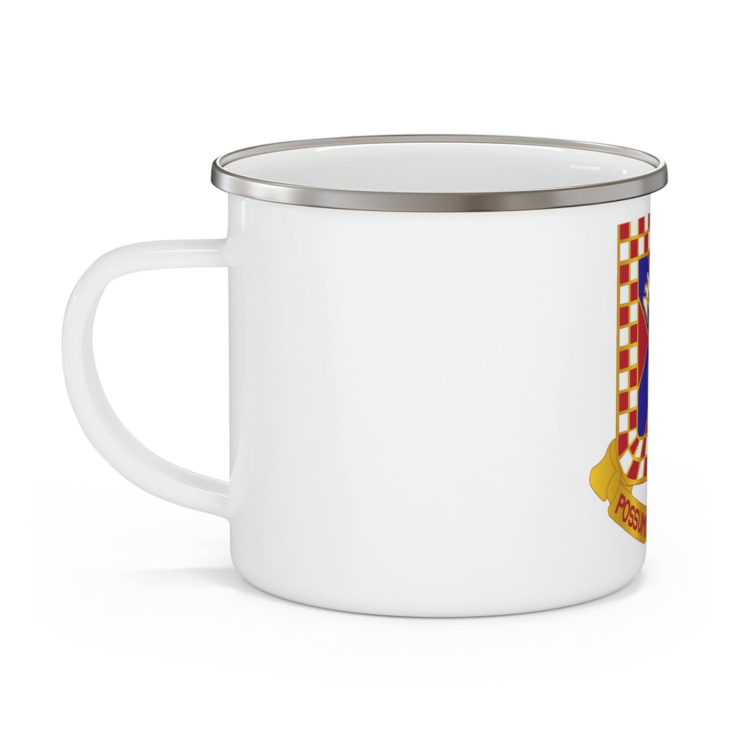 140th Field Artillery Battalion (U.S. Army) 12oz Enamel Mug-12oz-The Sticker Space