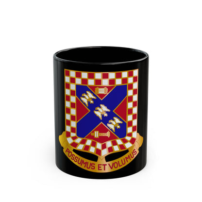 140th Field Artillery Battalion (U.S. Army) Black Coffee Mug-11oz-The Sticker Space