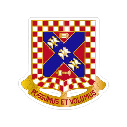 140th Field Artillery Battalion (U.S. Army) Transparent STICKER Die-Cut Vinyl Decal 2 Inch - The Sticker Space