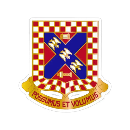 140th Field Artillery Battalion (U.S. Army) Transparent STICKER Die-Cut Vinyl Decal 5 Inch - The Sticker Space