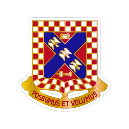 140th Field Artillery Battalion (U.S. Army) Transparent STICKER Die-Cut Vinyl Decal - The Sticker Space